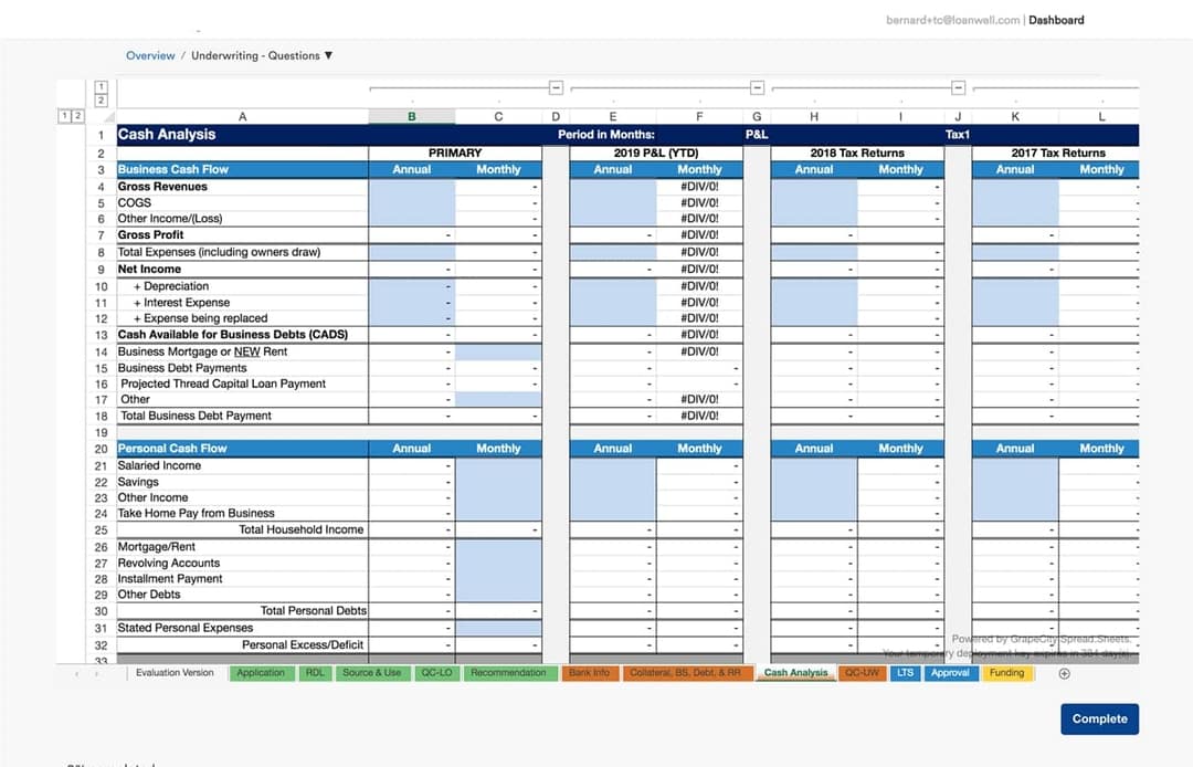 LoanWell - Automated Loan Origination System for Lenders